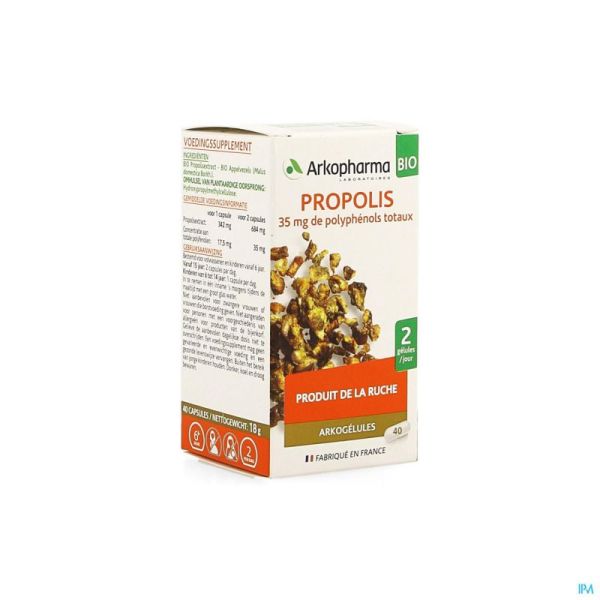 Arkogelules propolis bio caps 40