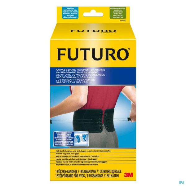 Futuro Ceinture Lombaire Ajustable Noir 46820