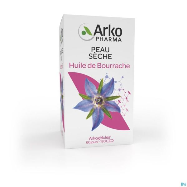 Arkogelules huile de bourrache    180