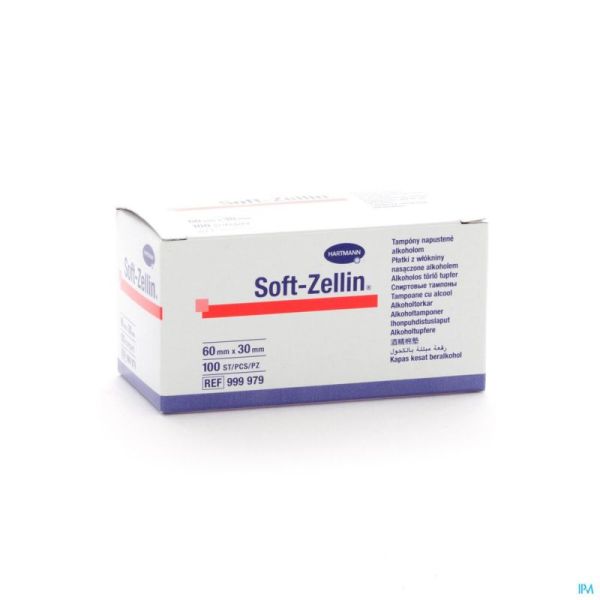 Soft zellin tampon 60x30mm    100 9999791