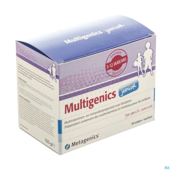 Multigenics Junior Pdr Sach 30 7282 Metagenics