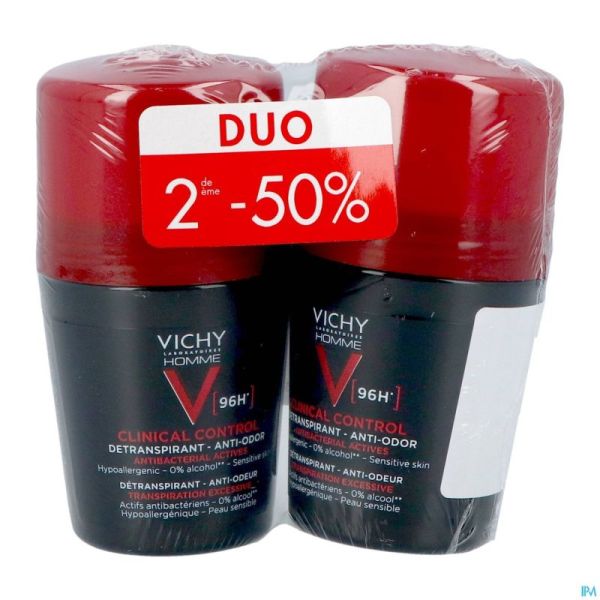 Vichy Deo H Roll 96h Clinical Ctrl Duo 50ml 2e-50%