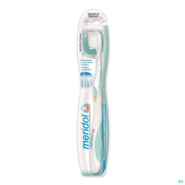 Brosse à dents meridol® Protection Gencives Souple