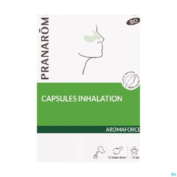 Pranarom Aromaforce Inhalation Caps 15 Nf