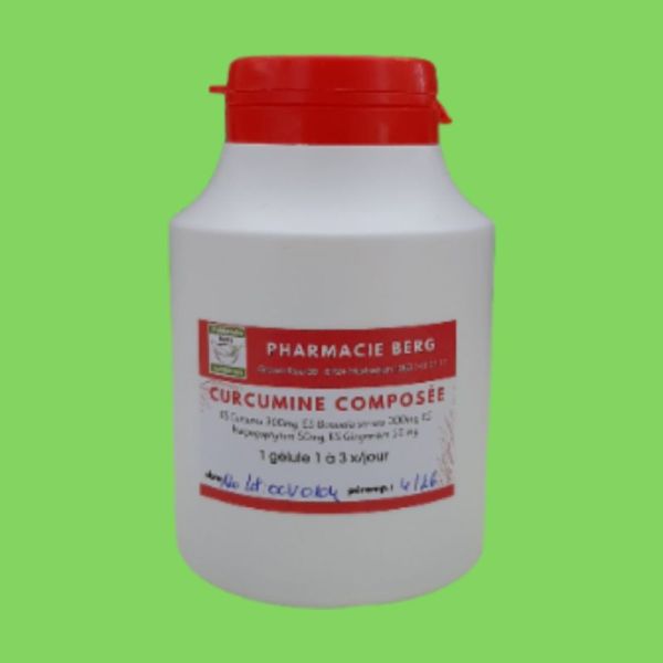 Pharmacie Berg Curcumine Composée 120 gélules