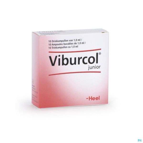 Viburcol Junior amp buv 10x1ml Heel