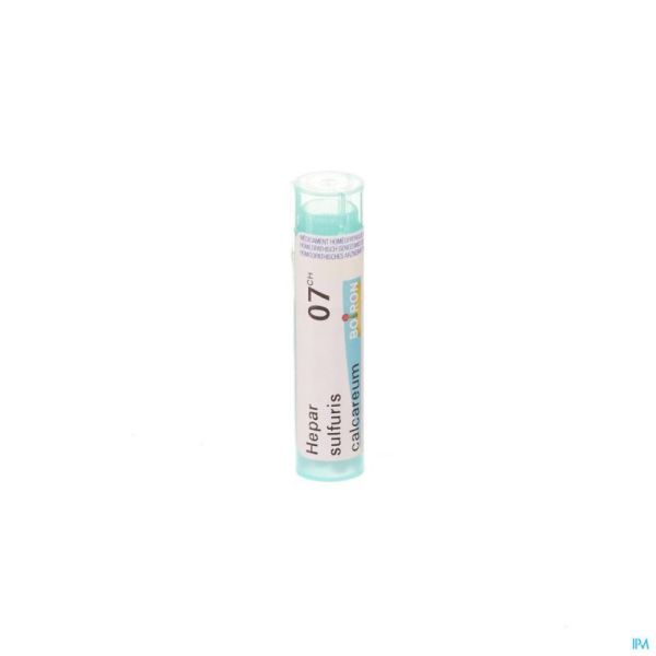 Hepar Sulfuris Calcareum 7ch Gr 4g Boiron