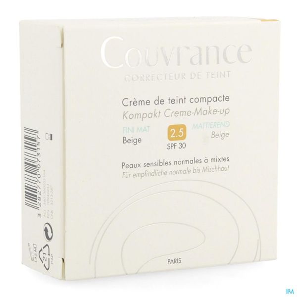 Avene Couvrance Cr Teint Comp.oil-fr.025 Beige 10g