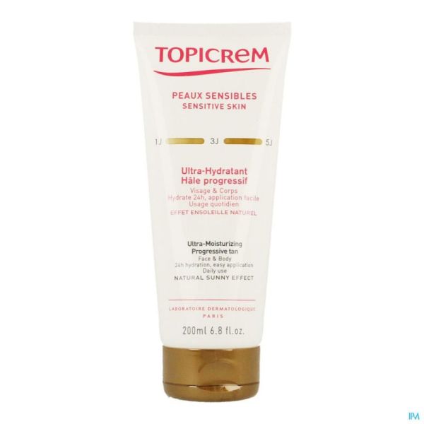 Topicrem hale progressif lait    tube 200ml