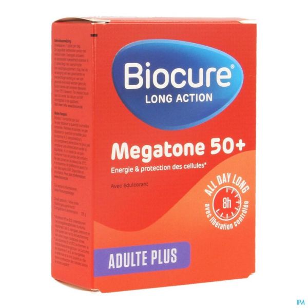 Biocure  megatone 50+ la   comp  30