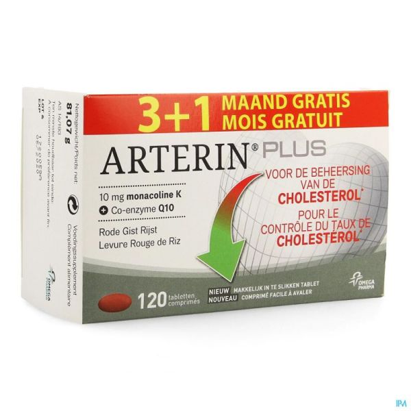 Arterin plus comp 90 + 30 promo