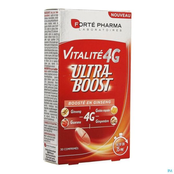 Vitalite 4G Ultra Boost Ginseng Comp 30