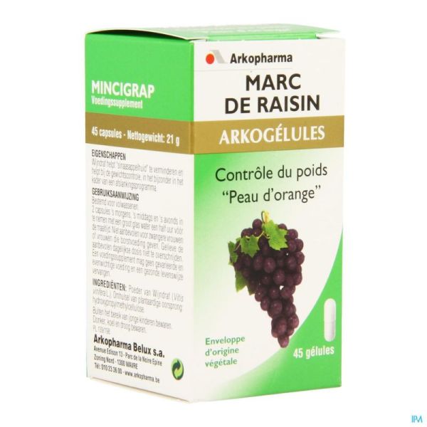 Arkogelules mincigrap vegetal    45