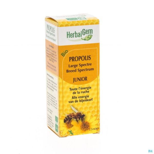 Herbalgem Propolis Junior Large Spec.bio Gutt 15ml