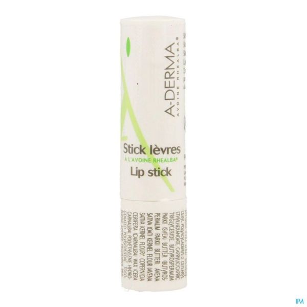 Aderma Avoine Stick Levres Rhealba 4g