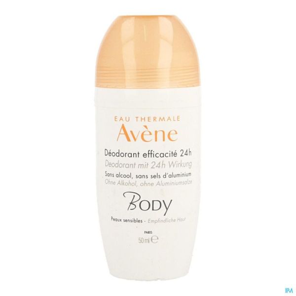 Avene Body Deodorant Efficacite 24h 50ml