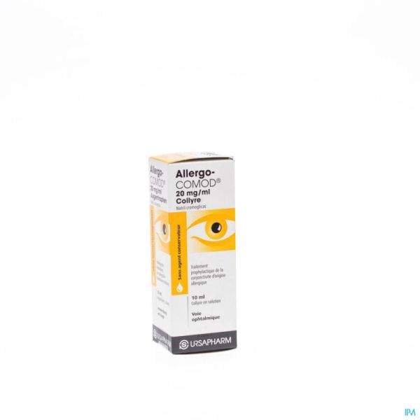 Allergo comod 2% collyre 10 ml