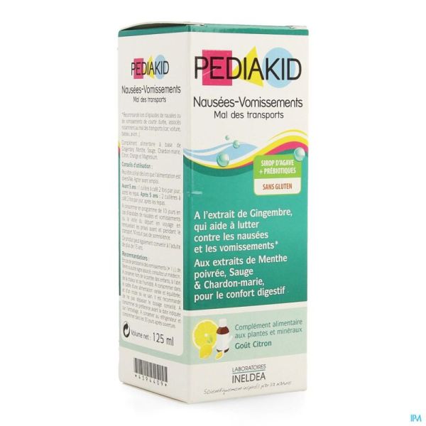 Pediakid mal des transports sol buv fl 125ml