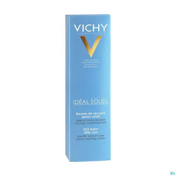 Vichy cap sol apres soleil baume secours 100ml