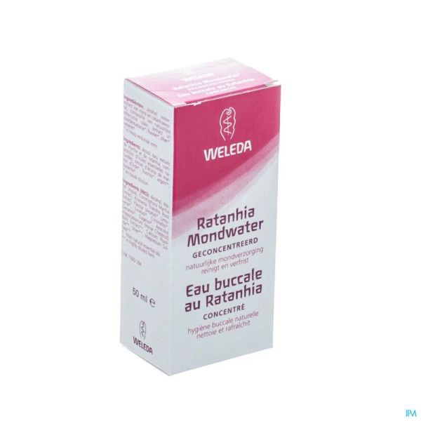 Weleda Ratanhia Eau Buccal 50ml