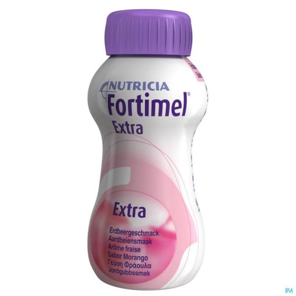 Fortimel Extra Fraise Nf 4x200ml Rempl.2401487