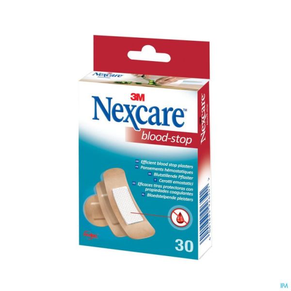 Nexcare 3m Bloodstop Assorted 30 N1730as