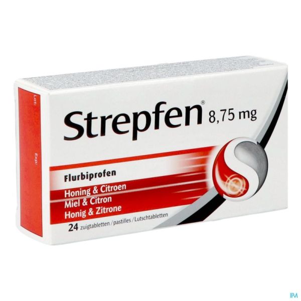 Strepfen 8,75 mg pastilles 24