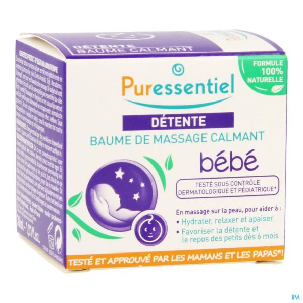 Puressentiel sommeil detente baume bebe    30ml