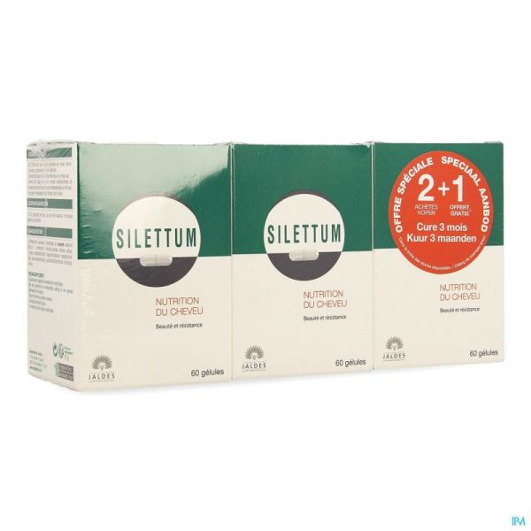 Silettum cure 3 mois    gel 3x60