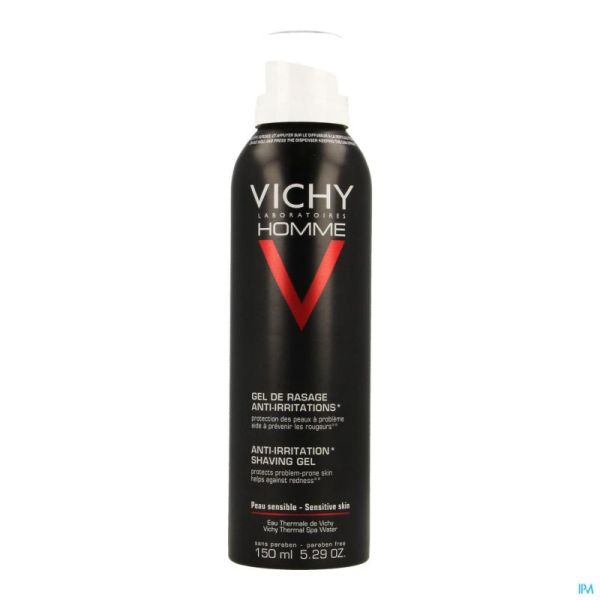 Vichy homme gel de rasage anti irrit. 150ml