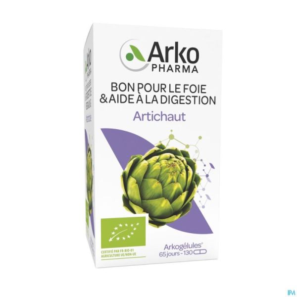 Arkogelules Artichaut Bio Caps 130