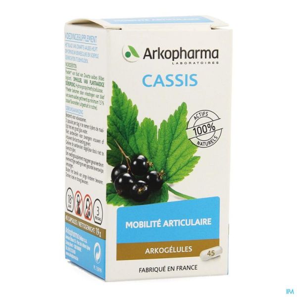 Arkogelules cassis vegetal    45