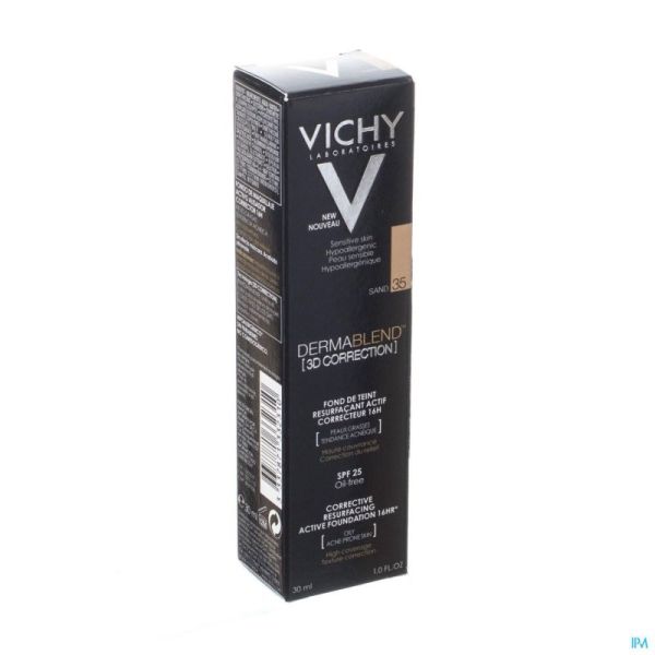 Vichy Fdt Dermablend Correction 3d 35 30ml