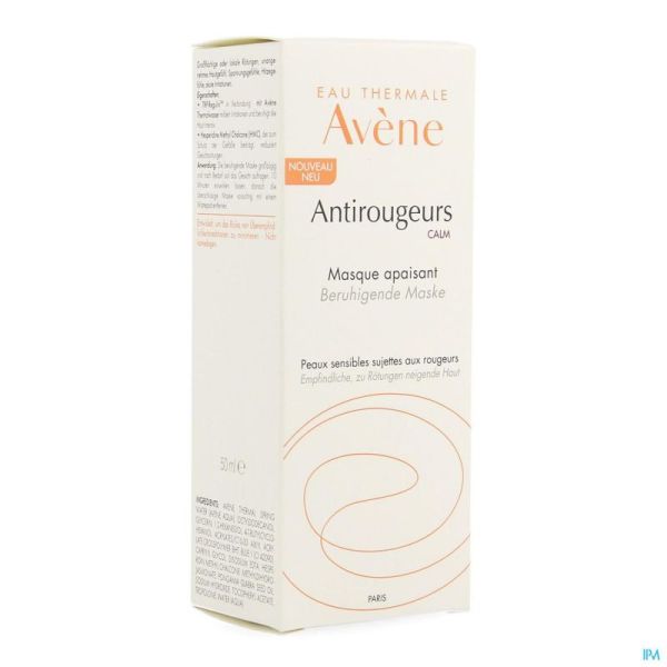 Avene Antirougeurs Calm Masque Apaisant 50ml