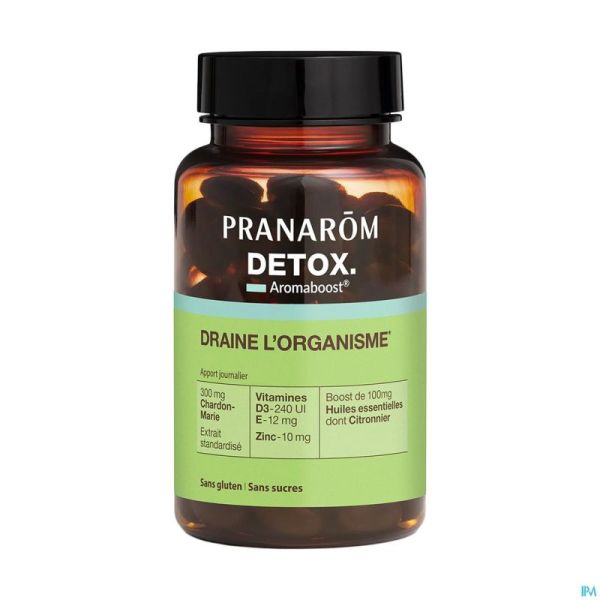 Pranarom Aromaboost Detox Caps 60