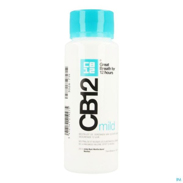Cb12 mild taste menthe eau buccale 250ml