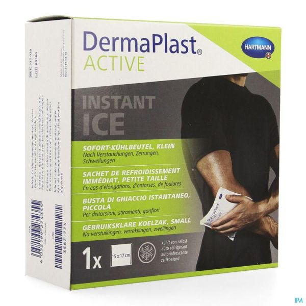 Dermaplast active instant ice pack petit 15 x 17cm