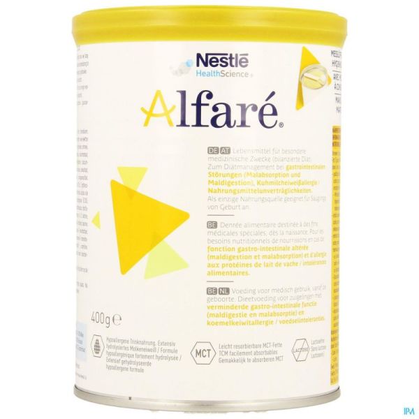 Alfare Lait Poudre 400g Nf