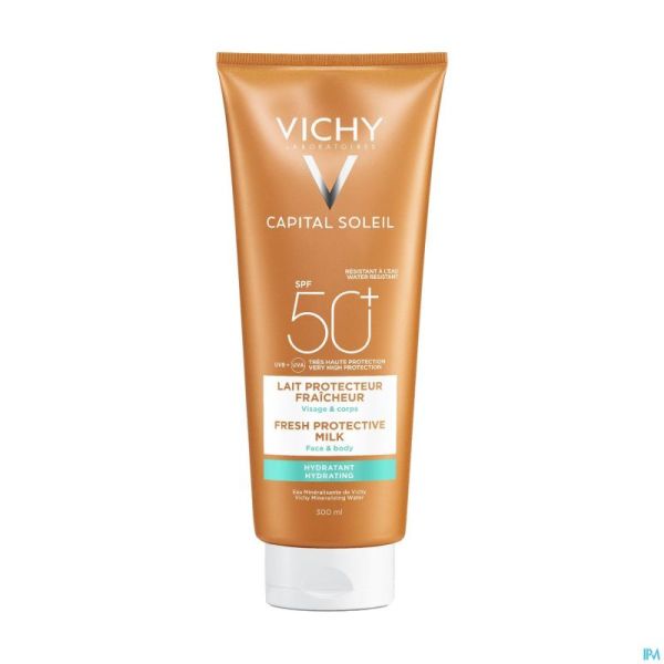 Vichy capital soleil ip50+ lait corps 300ml