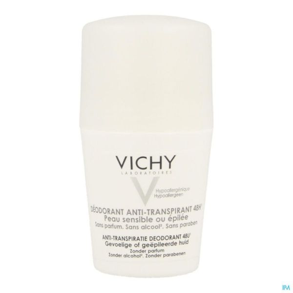 Vichy Deo Peau Sens.-epilee Bille 48h 50ml