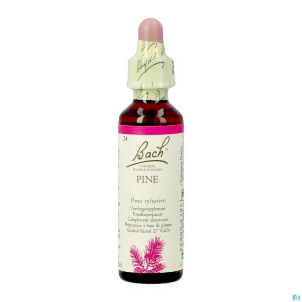 Bach Flower Remedie 24 Pine 20ml