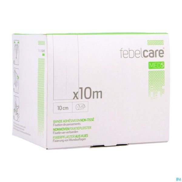 Febelcare Med5 Bande Adhesif N/tisse 10cm 10m 1
