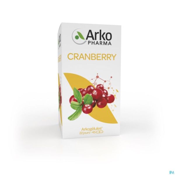 Arkogelules cranberryne vegetal  45