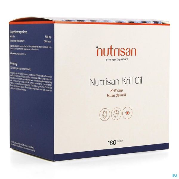 Nutrisan Krill Oil Licaps 180