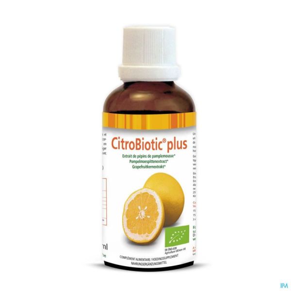 Citrobiotic Plus Be Life Extr.pepins Pamplem. 50ml