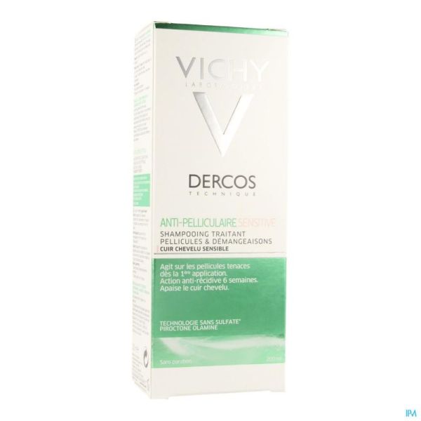 Vichy Dercos A/pell Sens Sh 200ml