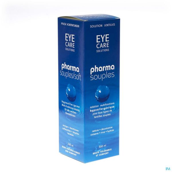 Eye care pharma souples sol lentil. contact 360ml