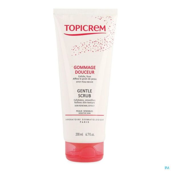 Topicrem gommage visage-corps tube 200ml