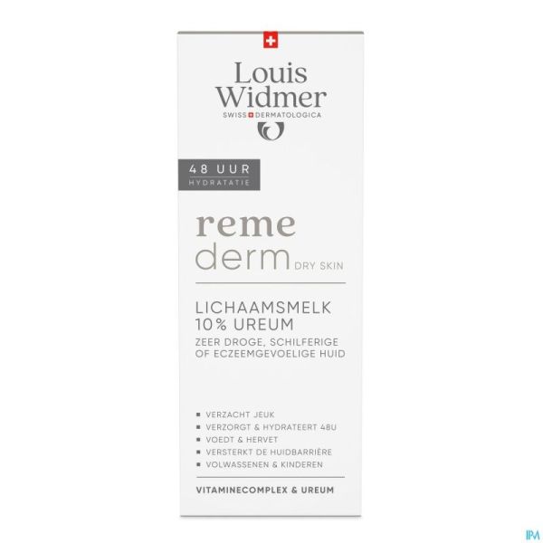 Widmer Remederm Lait Corporel 10%urea Parf 200ml