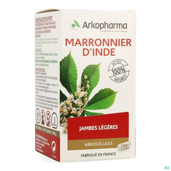 Arkogelules marron inde    150x275mg nf